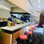 おもだかや - カウンター席