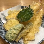 繁蔵田麦そば - 