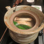 三養荘 - 松茸土瓶蒸し
