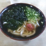 立花うどん - 梅わかめうどん：３８０円