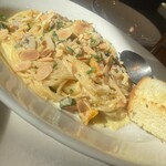 ピッツェリア ドーモ - サルシッチャとかぼちゃのクリームパスタ。メニュー変わる前に近々リピしたい！