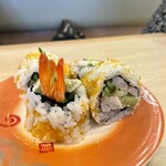 回転寿し トリトン - エビアボカドロール（297円）