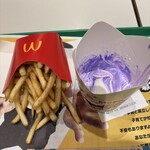 マクドナルド - 料理写真:左塩分、右糖分