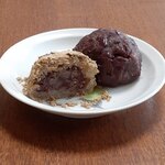 小田垣商店 - きな粉の中は小豆餡