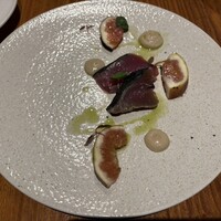 イタリア料理 リストランテ フィッシュボーン - 戻り鰹のカルパッチョ