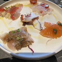 LIZARRAN 横浜店 - 漁師風！スペイン式カルパッチョ5種盛り(二人前）