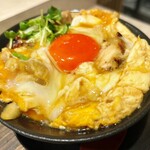 鶏白湯泡ramen たまき - 炙り肉親子丼（小）（セット:¥550税込、単品:¥650税込）