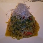 代官山ASO チェレステ - 蟹ドライトマト入りブロッコリーソーススパゲッティ