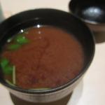 鮨 いし黒 - 赤だし