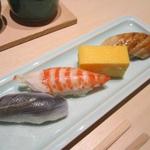 鮨 いし黒 - コハダ・海老・玉子・穴子