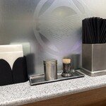 名代 富士そば - テーブル調味料