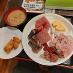 たいこ茶屋 - 1回戦、刺身盛りまくり(笑)