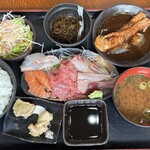 まぐろの家 心 - 刺身定食