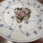 チェントロ - 知多牛のカツレツ　パルミジャーノレッジャーノ　バルサミコ酢