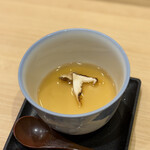 鮨 浜はち - 松茸の茶碗蒸し