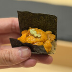 鮨 浜はち - 雲丹