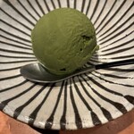 並木橋なかむら - 〆は抹茶のアイス…完璧❣️