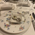 アンティカ オステリア デル ポンテ - マスカルポーネチーズ　キャビア乗せ