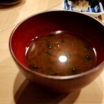 鮨 奥 - 蜆赤出し