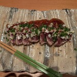 並木橋なかむら - 戻り鰹の藁焼き…素晴らしい