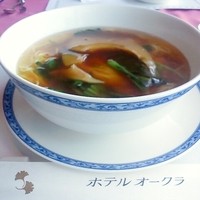 ホテルオークラ レストラン横浜 中国料理 桃源 - ふかひれの姿煮入りつゆそば