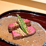 銀座 稲葉 - 味噌漬け和牛