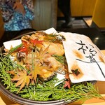 銀座 稲葉 - 松茸天ぷら