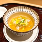 銀座 稲葉 - 蟹の茶碗蒸し