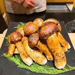 銀座 稲葉 - 松茸！