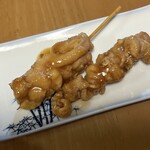 チキンきたむら - プリップリの皮。