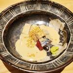 鮨一正 - シメサバ　胡麻酢