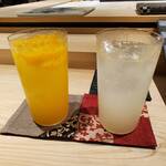 鮨一正 - 果実酒（みかん、ゆず）