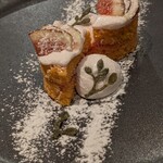 restaurant Et ... - これは私のデザート
      トマトを使ったケーキ