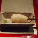 野嵯和 - 鱧と白蝦のアメリカンドッグ