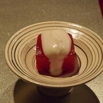 野嵯和 - 冬瓜のビーツソース漬け