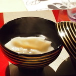 野嵯和 - 鱧の水餃子
      