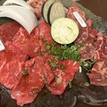 321445587 - コースのタレお肉！！