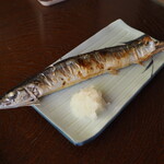 肴と定食みやこ - さんま焼き（単品）
