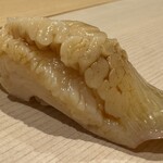 鮨 にし岡 - 北寄貝（北海道・根室）