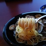 ワンサカンサ - ちょっと細めだが、コシのあるパスタも旨かった～♪(^o^)丿
      