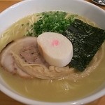 四代目麺処 ゆうじ - 鶏白湯塩らーめん＠750円