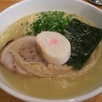 四代目麺処 ゆうじ - 鶏白湯塩らーめん＠750円