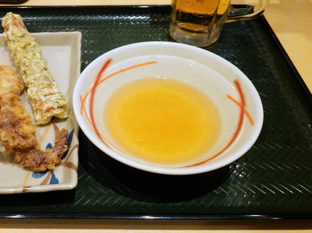 まる呑み 生ビールセット うどん食べないレビューです By らぁ はなまるうどん 渋谷駅西口店 渋谷 うどん 食べログ
