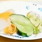 和心とんかつ あんず はなれ - お漬物