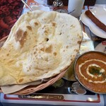 パナス - タンドリーミックスセット　プレーンナンとカレー