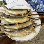 澄ヶ瀬やな - 塩鮎