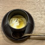潮騒料理 亢 - ②トリュフとマスカルポーネの茶碗蒸し