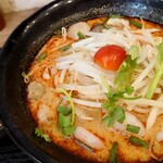 アジアティーク - タイスペシャルランチセット(1450円)。