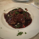 THETA　MU - 鶏白レバーのレアステーキ