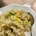 大陸ラーメン - 温めんセット 焼めし
ハム